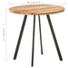 Dining Table 80 Cm Solid Acacia Wood Txbanp