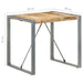Dining Table 80x80x75 Cm Rough Mango Wood Txolbt