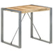 Dining Table 80x80x75 Cm Rough Mango Wood Txolbt