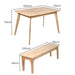 Dining Table Chair Set Bench Coffee Tables Industrial
