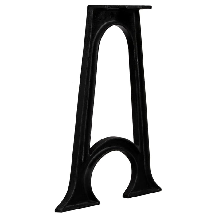 Dining Table Legs 2 Pcs With Arched Base A - frame Cast Iron