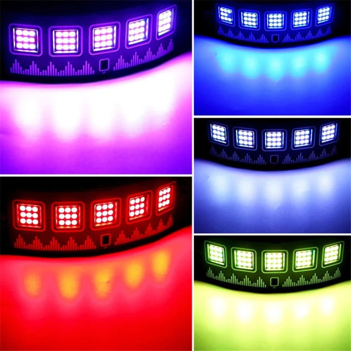 Led Rgb Disco Dj Strobe Light Party Holiday Christmas Music