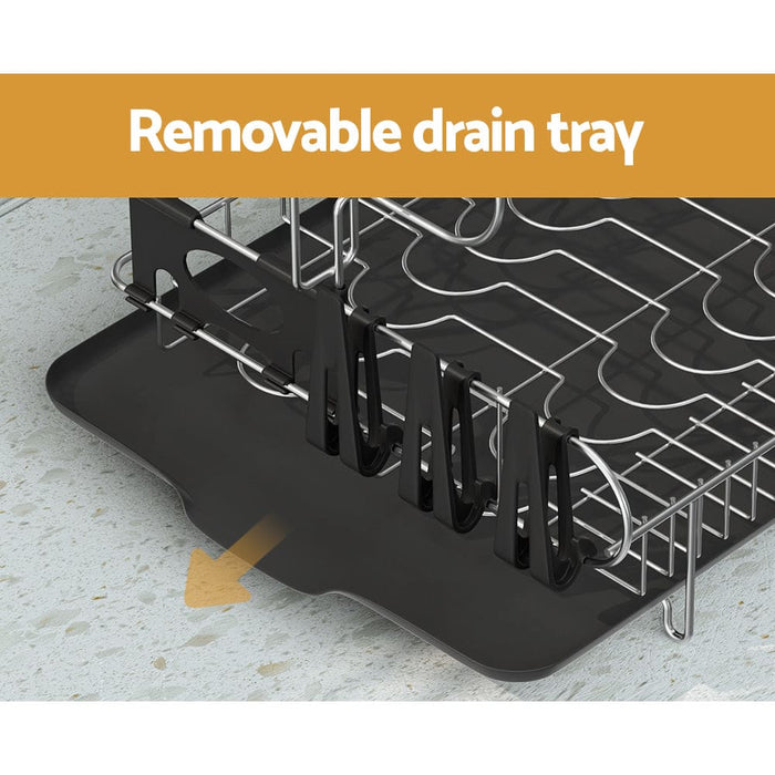 Goslash Picks Dish Rack Drying Drainer Cup Holder Cutlery