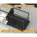 Goslash Picks Dish Rack Expandable Drying Drainer Cutlery