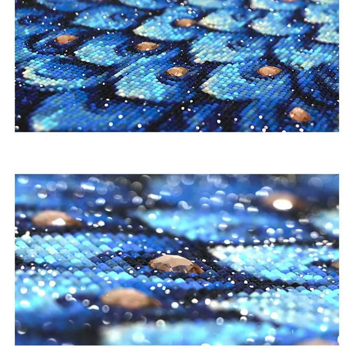 Diy Diamond Painting Kit Peacock Picture Full Round Drill