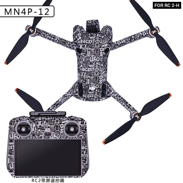 Dji Mini 4 Pro Drone Protective Film Waterproof Remote