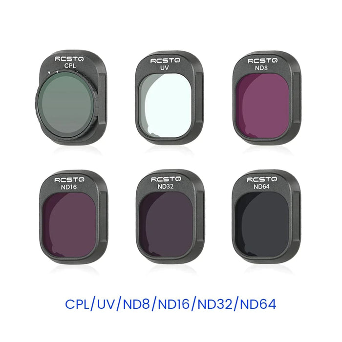 Dji Mini 4 Pro Filters Set Uv Cpl Nd8 Nd16 Nd32 Nd64 Lens