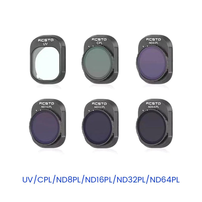 Dji Mini 4 Pro Filters Set Uv Cpl Nd8 Nd16 Nd32 Nd64 Lens
