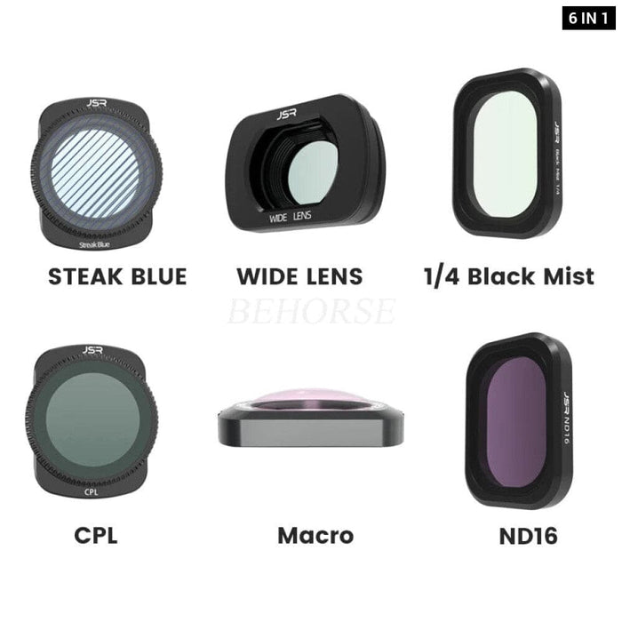 For Dji Osmo Pocket 3 Cpl Nd 8/16/64/256 Star Wide-angle