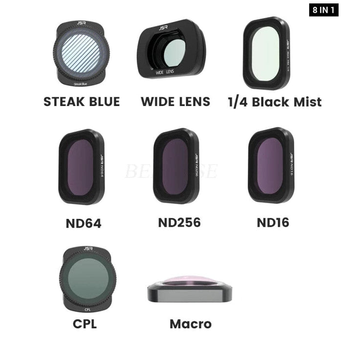 For Dji Osmo Pocket 3 Cpl Nd 8/16/64/256 Star Wide-angle