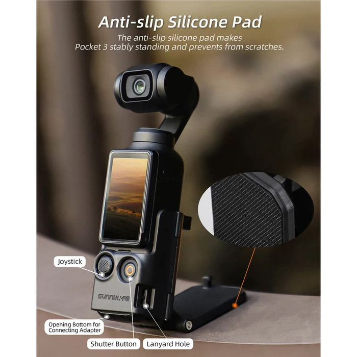 For Dji Osmo Pocket 3 Cycling / V-log / Tabletop Action