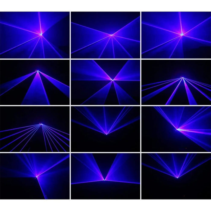 Dmx512 500mw Blue Dj Laser Projector Scanner Stage Lighting