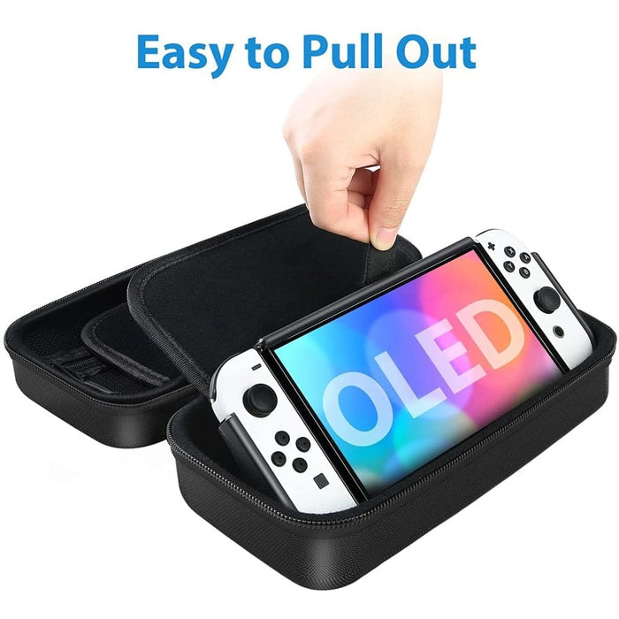 Tpu Dockable Case For Nintendo Switch Oled Model With Grip