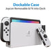 Tpu Dockable Case For Nintendo Switch Oled Model With Grip