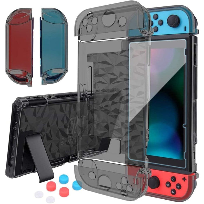 Dockable Clear Protective Case Cover For Nintendo Switch