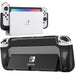 Dockable Tpu & Pc Protective Case Compatible With Nintendo