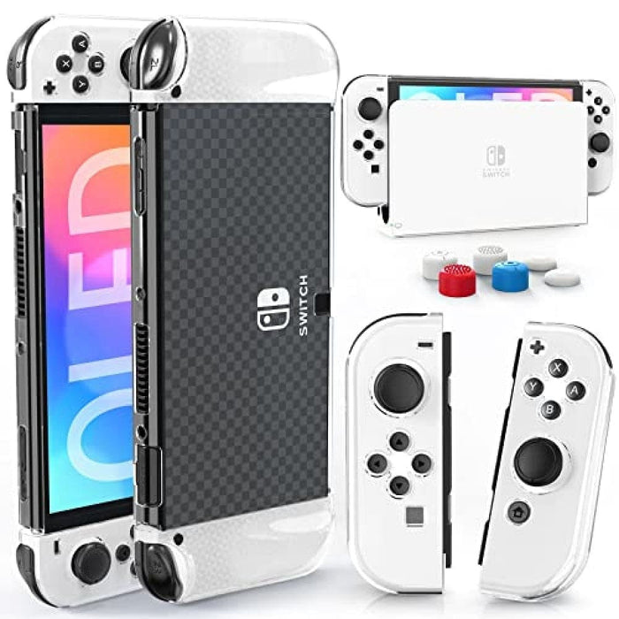 Dockable Protective Tpu Case For Nintendo Switch Oled Model