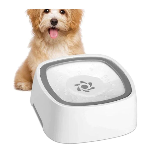Dog Bowl Anti Splash Pet Slow Water Dispenser No Spill 1.5l
