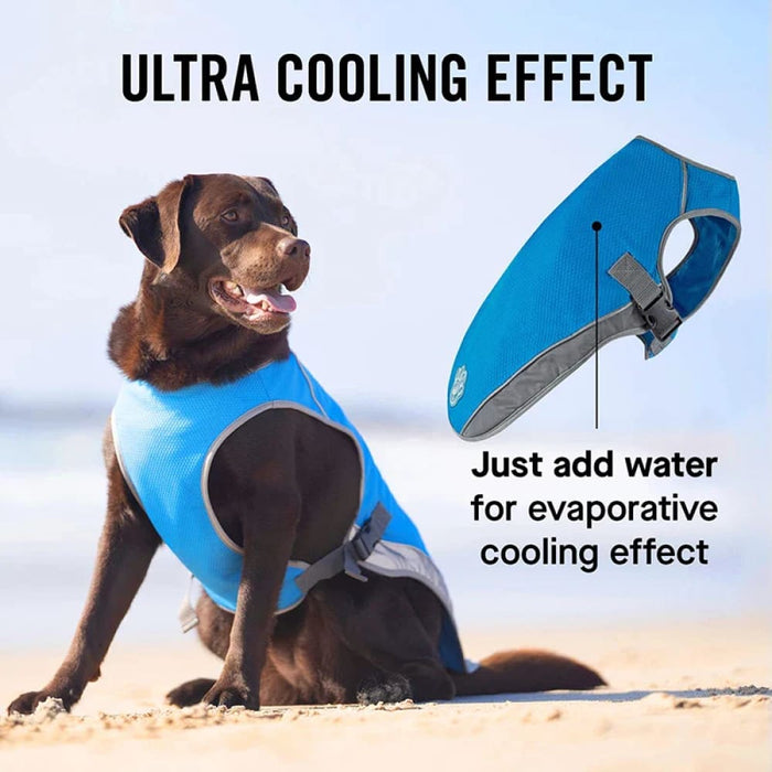 Dog Cooling Vest Durable Breathable Reflective