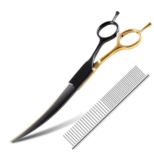 Dog Grooming Scissors Comb Set Professional Stainless Steel