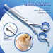 Dog Grooming Scissors Kit Round Tip Stainless Steel Shears