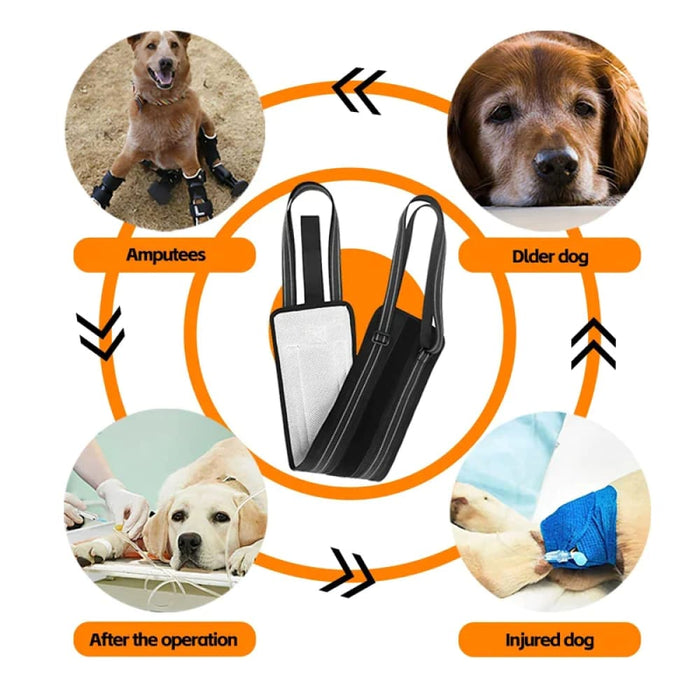 Dog Lift Harness for Hind Leg Support Soft Pet Sling