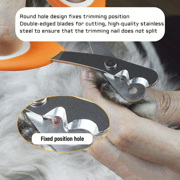 Dog Nail Clippers Ergonomic Pet Grooming Tool