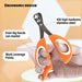 Dog Nail Clippers Ergonomic Pet Grooming Tool