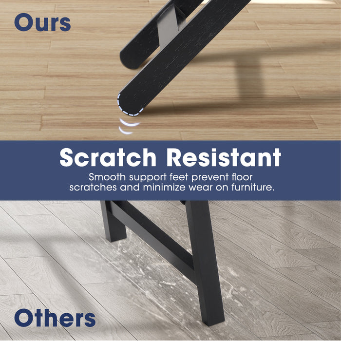 Foldable Dog Ramps Adjustable Height Pet Ramp Folding Portable Black