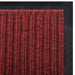 Door Mat 90 x 60 Cm Pvc Red Xaoxlk