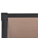 Door Canopy Black 297.5x90 Cm Polycarbonate Optibo