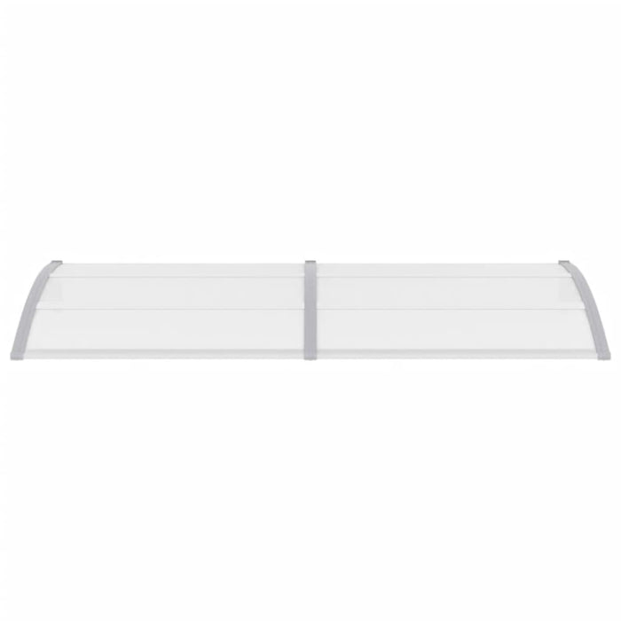 Door Canopy Grey 240x100 Cm Pc Aplto