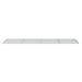 Door Canopy Grey and Transparent 350x80 Cm Polycarbonate