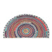 Door Mat Half Moon Semi - circle Rug 60x90
