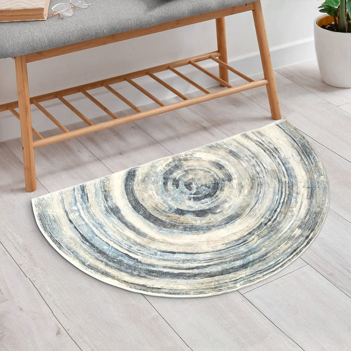Door Mat Half Moon Semi - circle Rug 60x90