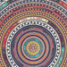 Door Mat Half Moon Semi - circle Rug 60x90