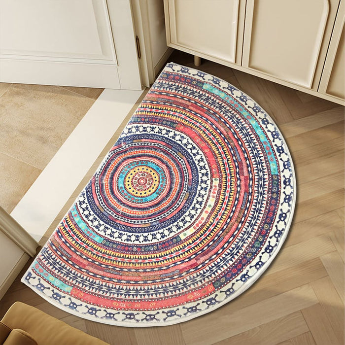 Door Mat Half Moon Semi - circle Rug 60x90