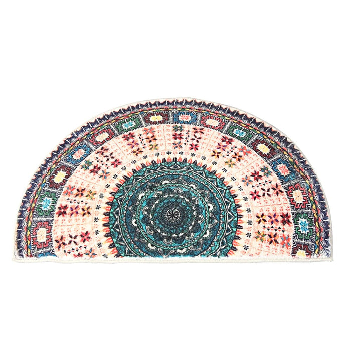 Door Mat Half Moon Semi - circle Rug 60x90