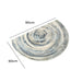 Door Mat Half Moon Semi - circle Rug 60x90