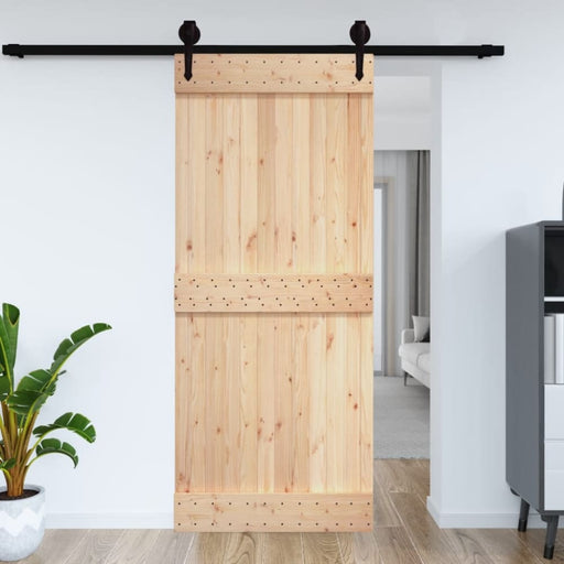 Door Narvik 100x210 Cm Solid Wood Pine Opaatp