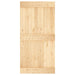 Door Narvik 100x210 Cm Solid Wood Pine Opaatp