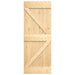 Door Narvik 70x210 Cm Solid Wood Pine Opaaxi