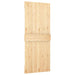 Door Narvik 85x210 Cm Solid Wood Pine Opaaxn