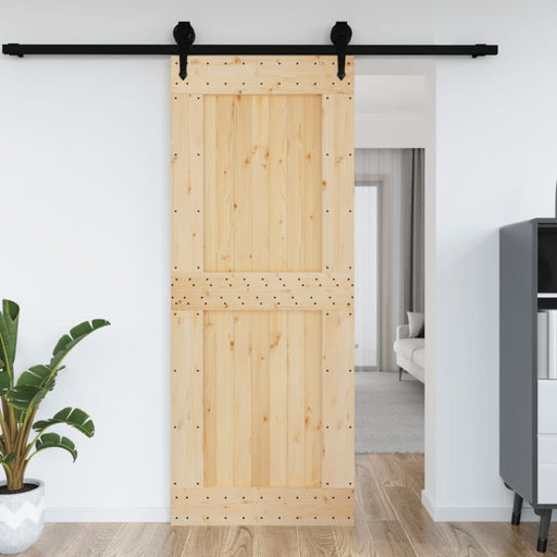 Door Narvik 90x210 Cm Solid Wood Pine Opaatk