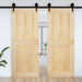 Door Narvik 90x210 Cm Solid Wood Pine Opaatk