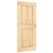Door Narvik 90x210 Cm Solid Wood Pine Opaatk