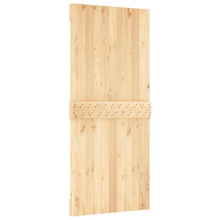 Door Narvik 90x210 Cm Solid Wood Pine Opaatt