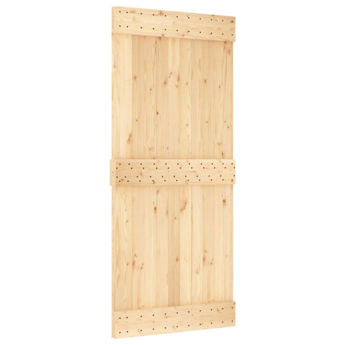Door Narvik 90x210 Cm Solid Wood Pine Opaatt