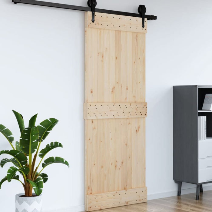 Door Narvik 90x210 Cm Solid Wood Pine Opaatt