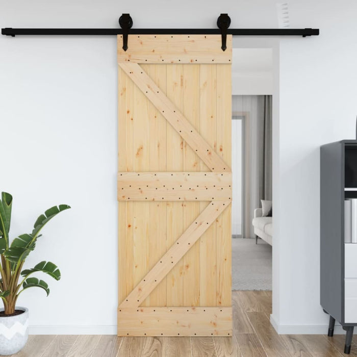 Door Narvik 95x210 Cm Solid Wood Pine Opaaxk